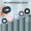 Hand Grip Strengthener Ring, Heavy Duty 70-80LB Soft Silicone Tire