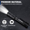 WORKPRO Rechargeable Pen Light, Mini Flashlight, 2 Pack Ultra-Compact EDC