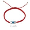 MYSTIC JEWELS By Dalia Red Macrome Thread Bracelet with Mother