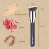 Vela.Yue Foundation and Concealer Brush, 2-Piece Makeup Brush Set for