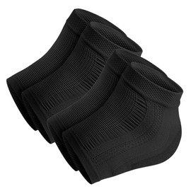 SAFIGLE 2pairs Moisturizing Heel Gel Socks of Comfortable Protective Sleeves for Cracked Heels Wear-resistant Foot Care Accessories for Daily Use and Comfort