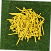 WOONEKY 100pcs Golf Tees Wooden Yards for Tee Box Friction