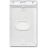 ID Card It Rigid Clear Enclosed Vertical Identity ID Card