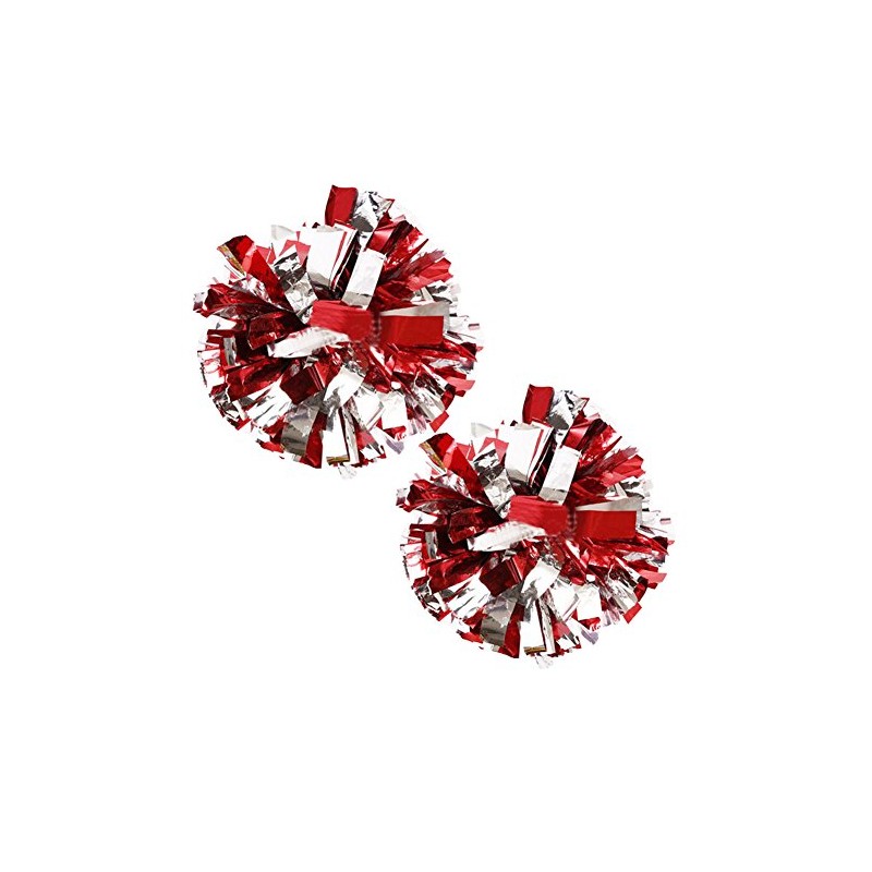 Fancy Pumpkin 1 Pair Team Sport Cheerleading Poms Match Pom