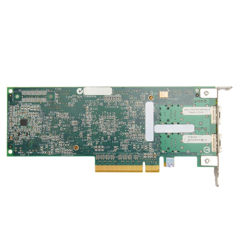 LPE12002 R7WP7 8Gb SFP+ PCIE Adapter Card Dual SFP+ Ports