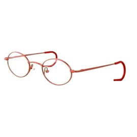 Calabria Kiddy Flex 4 Kids Oval Reading Glasses +3.75 Rose Red Pink Girls
