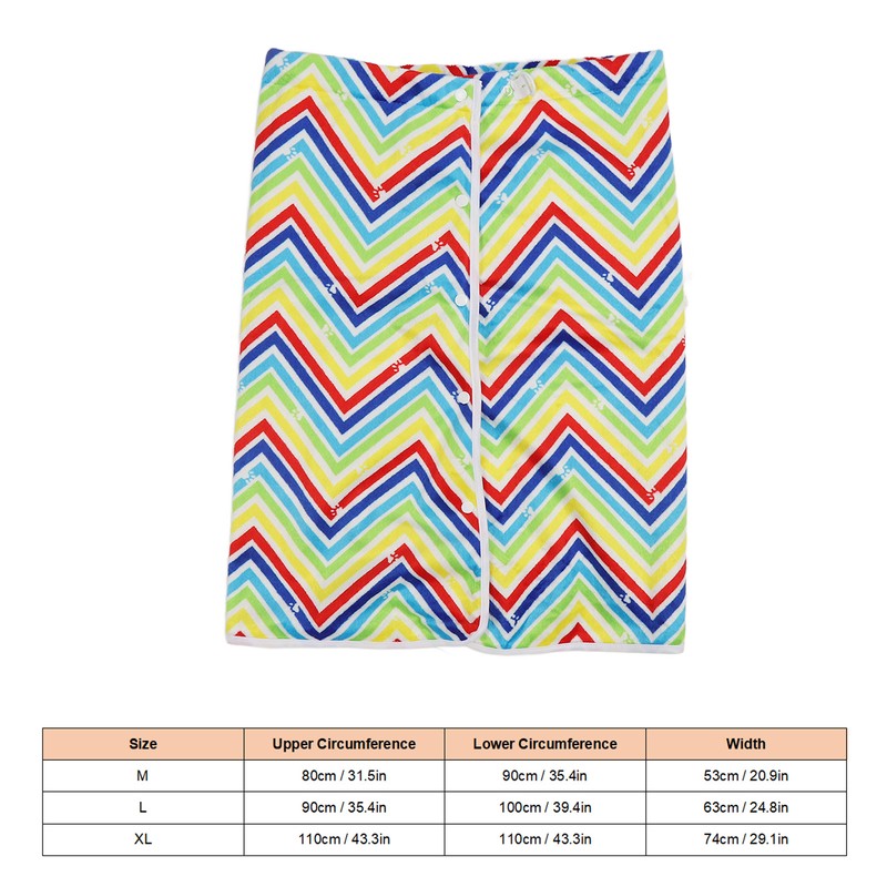 Wearable Incontinence Bed Pad for Adult Highly Absorbency Washable Fleece