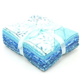 LoudElephant 029 Precut Mini Fat Quarter Cotton Tie Dye Fabric Bundles