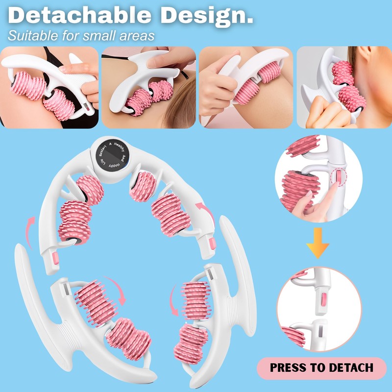 Tydaris Anti Cellulite Roller - Lymphatic Drainage Massager, Cellulite Massage