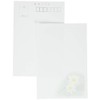 PJG681 Heart Inkjet Mourning Postcards, White Lotus, 30 Sheets