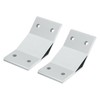 QUARKZMAN 2pcs 135 Degree Angle Aluminium Profile Corner Brackets Corner