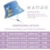 XYIYI Baby Blue Cartoon Crocodiles Bucket Hat Adjustable Sun Hats