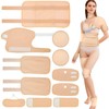 11Pcs Castor Oil Pack Wrap Kit Organic Cotton Liver Detox
