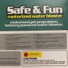 PIXATA Motorized Water Blaster, Long Range High Capacity (White )