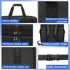 Double-Layer Desktop PC Tower Carrying Case, Travel Storage Bag for