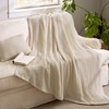 Bedsure 5 PCS Cotton Comforter Set with Cotton Waffle Throw