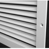 14"w X 8"h Aluminum Adjustable Return/Supply HVAC Air Grille -