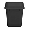 Sablon Bote de Basura Rectangular 13L Negro con Tapa