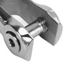 Anchor Double Swivel Connector 316 Stainless Steel Multi Directional 9000LBS