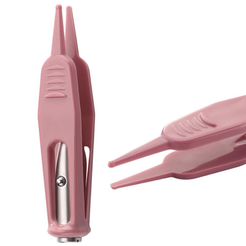 Alipis Led Light Nose Cleaning Clip Tweezers Safe Ear Care