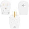 (3PACK) ETL Listed 90 Degree USA Canada Male Plug Nema