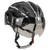 Magnetic Suction Protective Helmet with Goggles/Light for Mountain Bike Road