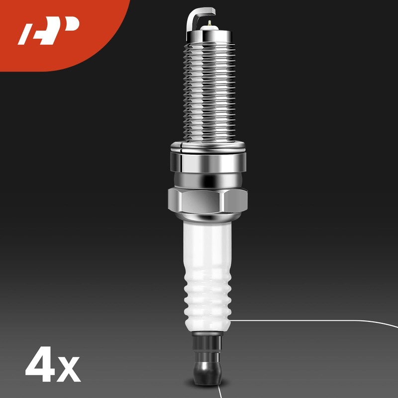 A-Premium Set of 4 Ignition Coil Pack and Iridium Spark