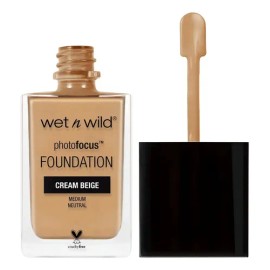 Base de maquillaje en cremoso Wet n Wild Photo Focus Photo Focus Matte Foundation Base de maquillaje piel mixta tono soft beige - 29.57mL 40.82g