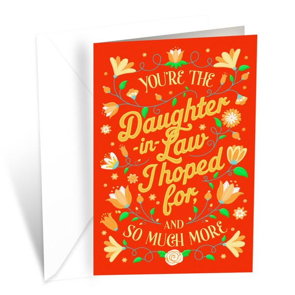 Prime Greetings Daughter In Law Mother's Day Card, Made in