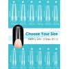 Adonafy Tips for Gel Nails, Pack of 240: Soft Gel