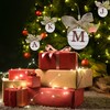 JSJOY Outdoor Christmas Decorations Christmas Ornament for Women Initial A
