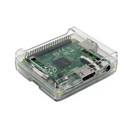 sb components Case for Raspberry Pi Model A+ (Plus) Colour: Clear Transparent Access to All Ports