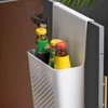 No-Drilling Cabinet Door Storage Organizer Basket - Wall Mounted Plastic