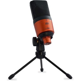 ESI cosMik 10 Studio Condenser Mic: Cardioid, Low Noise, Ideal for Vocals, Instruments, Streaming, with Stand & Cable