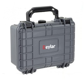 Eylar Protective Hard Case Water & Shock Proof w/Foam TSA Approved 8.12 inch 6.56 inch 3.56 inch (Gray)