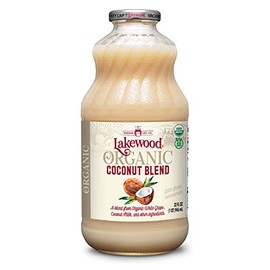 Lakewood Organic Coconut Juice, 32-Ounce Bottles (Pack of 6)