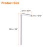 HARFINGTON 3pcs L-Shaped Square Head Wrench 3mm CR-V L-Key 4