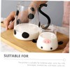 FUNOMOCYA Cute Cow Pitcher Set l Cold Water Bottle Fridge