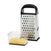 Good Cook Touch Stainless Steel Box Grater with Catcher