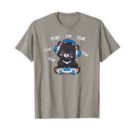 Kawaii Video Gamer Bear Taiwan Travel T-Shirt