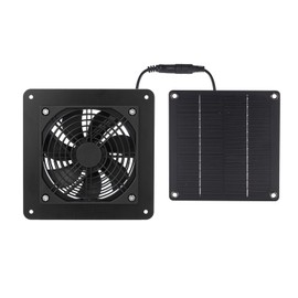 xinyee 3W Solar Exhaust Fan Outdoor Solar Pet Exhaust Fan High Rotation Speed Long Life Span