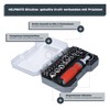 HELPMATE 38 Piece Socket and Bit Set Chrome Vanadium Steel