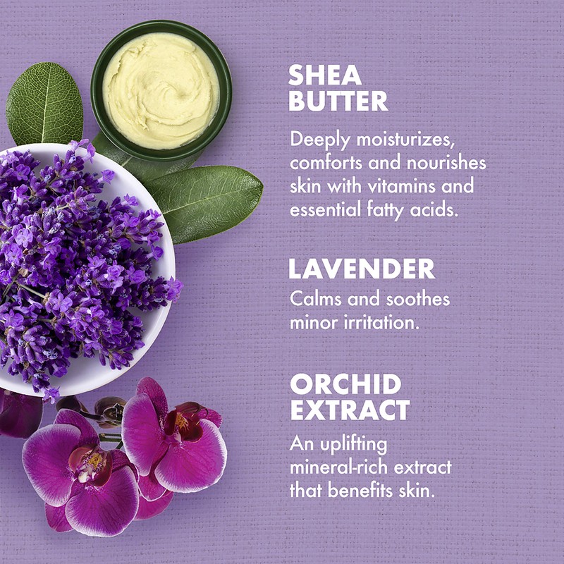 SheaMoisture Bath, Body and Massage Oil Lavender Wild Orchid Calming