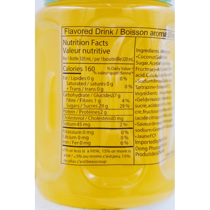 Mogu Mogu Mango Nata De Coco Juice, 10.82 Fl Oz