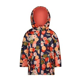 Carter's Toddler/Little Girls' Midweight Fleece Transitional Hooded Jacket, Navy, 5/6