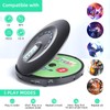 CD Player Portable, Rechargeable Portable CD Player for Car and