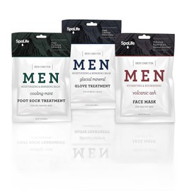 SpaLife Men's Hand, Foot, Face 12 Piece Spa Set