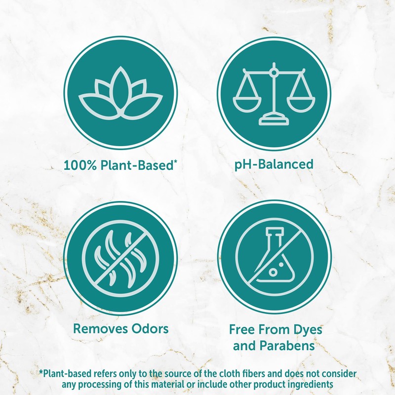 Summer's Eve Spa Calming Chamomile Feminine Wipes, 100% Plant Based*,