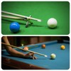XIHIRCD 40pcs Slip On Pool Cue Tips, 4 Sizes Pool