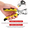 NXTOV 11.5 mm Pearl Snaps Button Kit with Fastener Pliers